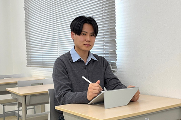 兼子匠人さん｜スポーツ健康医療専門学校 在校生紹介