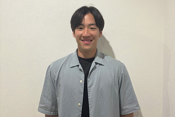 高松佑宇さん｜スポーツ健康医療専門学校 在校生紹介